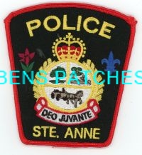 CANADA,MANITOBA,STE ANNE POLICE 1